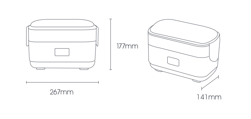 Portable Electric Lunch Box