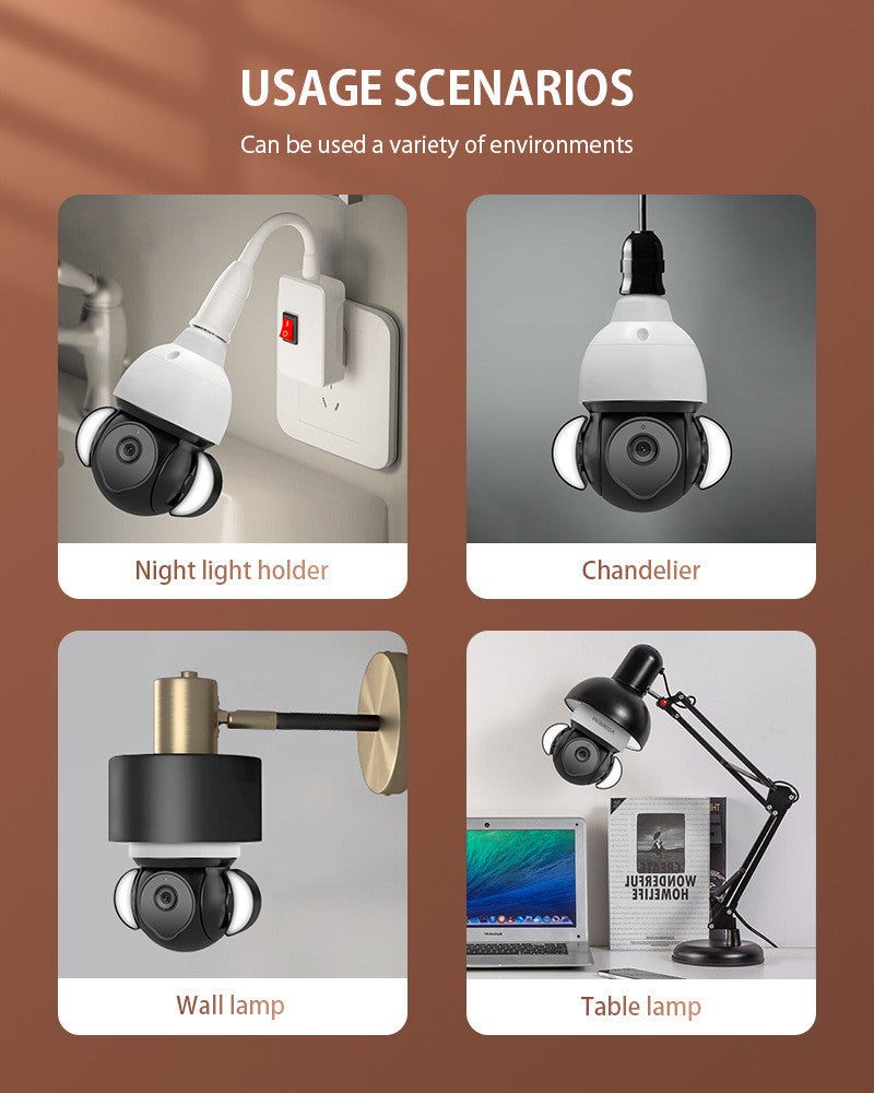 Light Bulb Surveillance Camera