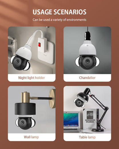 Light Bulb Surveillance Camera